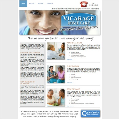 Non-childcare website